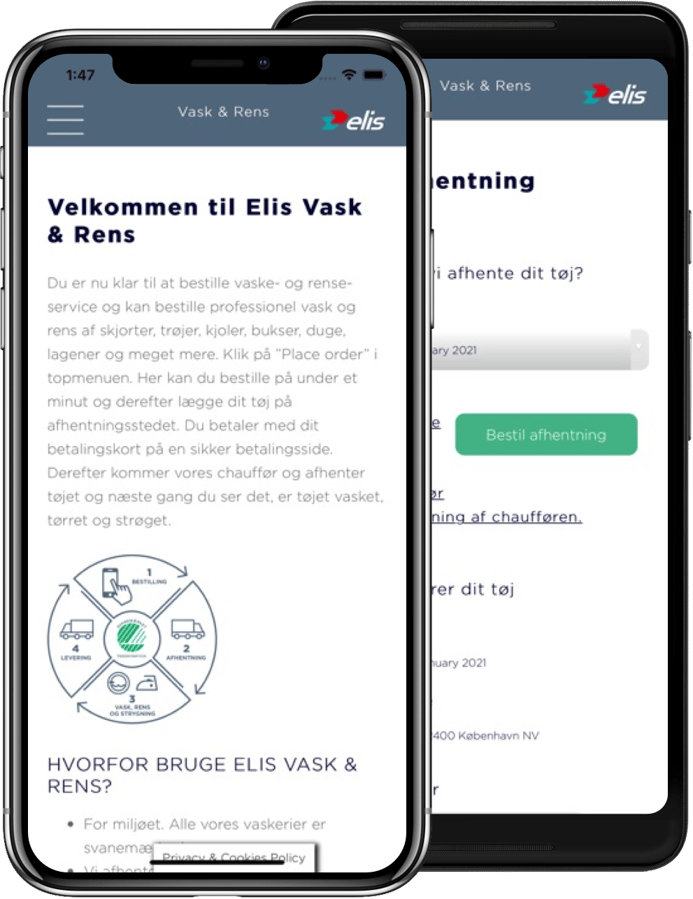 Simplifying Logistics The Elis dry cleaning app Read the Case →